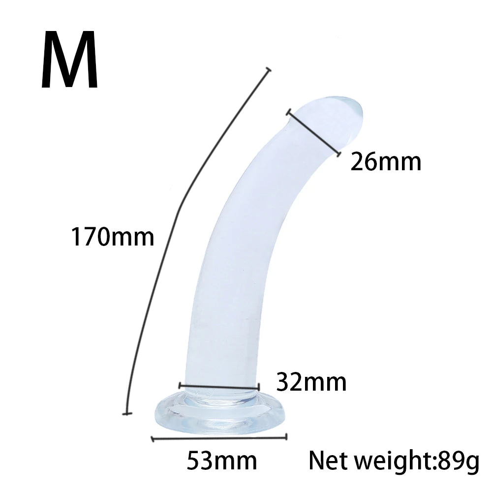 M size black strap-on harness dildo, 170mm length, 32mm base width