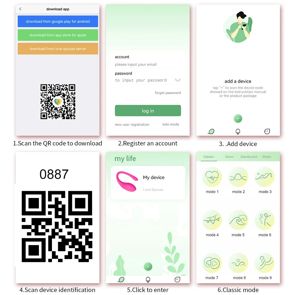 APP-Controlled Wearable Vibrating Egg