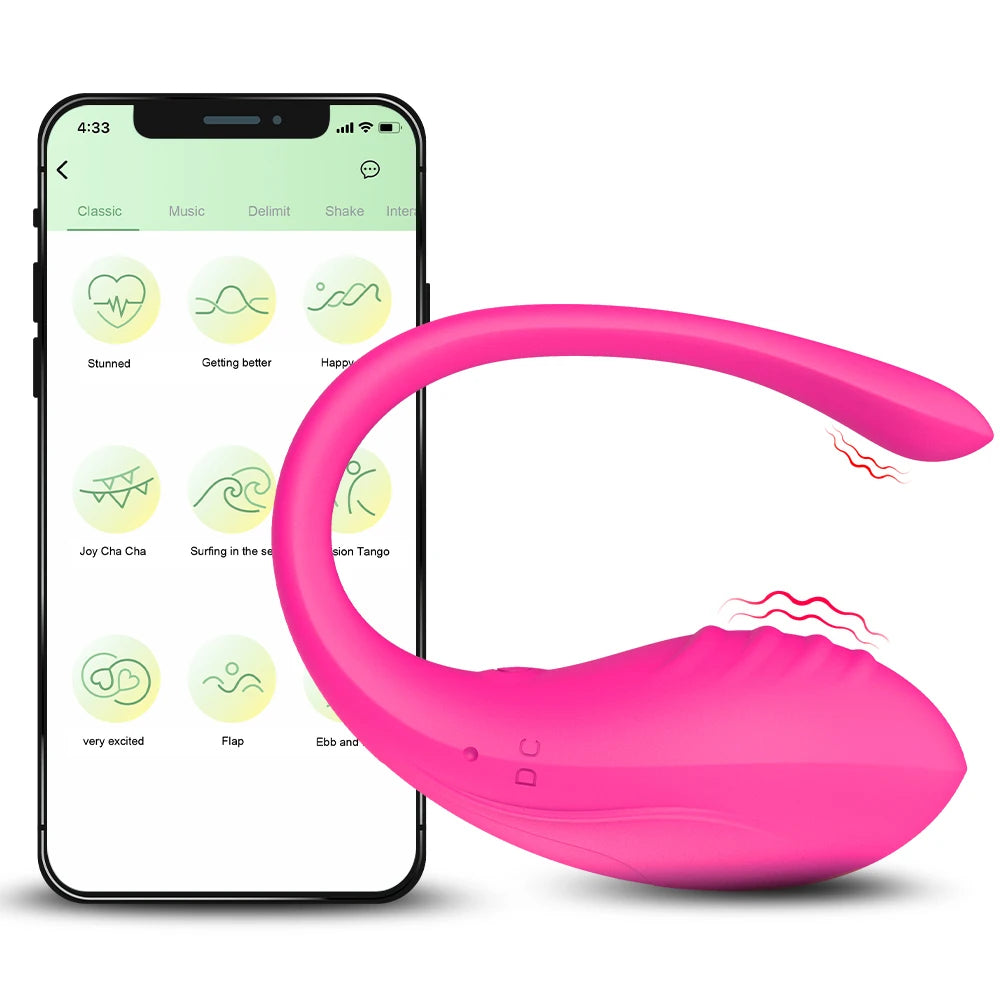 APP-Controlled Wearable Vibrating Egg